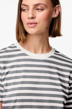 Pcria Ss Tee Stripes*Pieces New