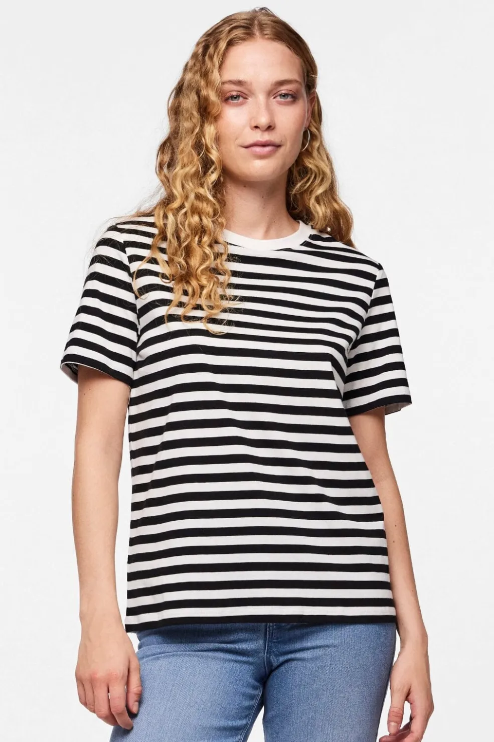 Pcria Ss Tee Stripes*Pieces Best