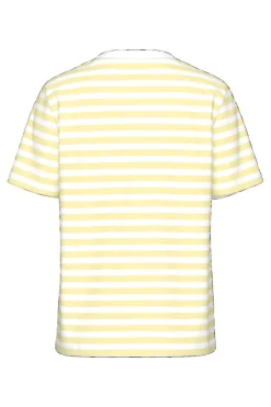 Pieces Pcria Ss Tee Stripes< T-Shirts & Toppe