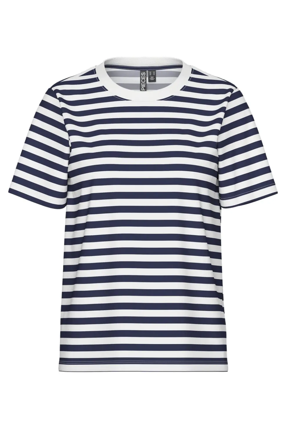 Pieces Pcria Ss Tee Stripes< T-Shirts & Toppe