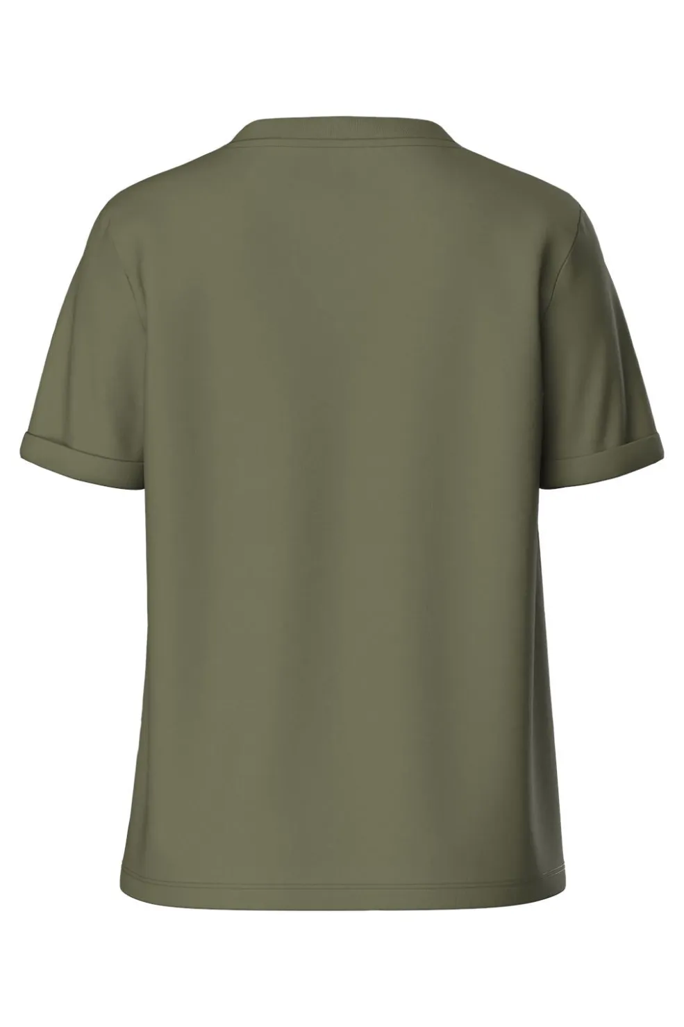 Pcria Ss V-Neck Solid Tee*Pieces Discount
