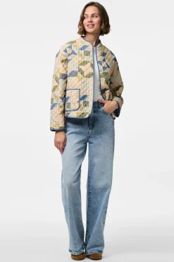 Pcrikke Quilted Jacket*Pieces Hot