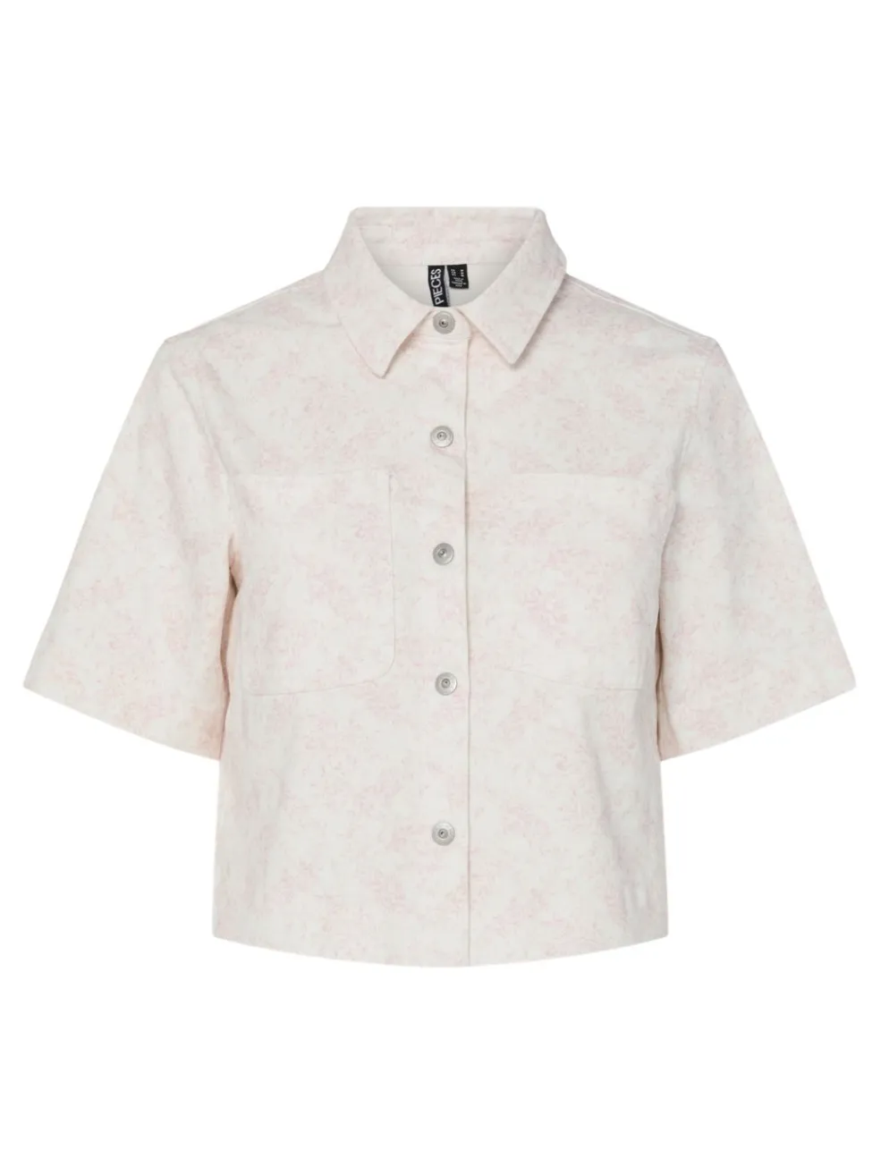 Pieces Pcsalume Ss Denim Shirt< Bluser & Skjorter|Ammevenligt Tøj