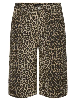 Pieces Pcsalume Wide Denim Shorts< Shorts