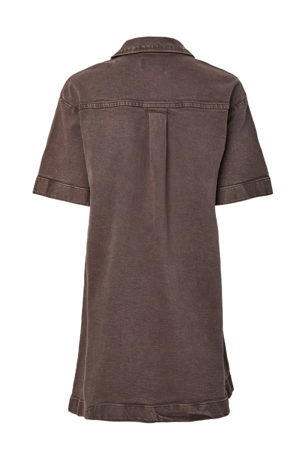 Pieces Pcselma 3/4 Zip Denim Dress Fsy< Kjoler