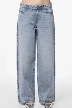 Pieces Pcselma Lw Wide Jeans Lb< Bukser, Jeans & Leggings