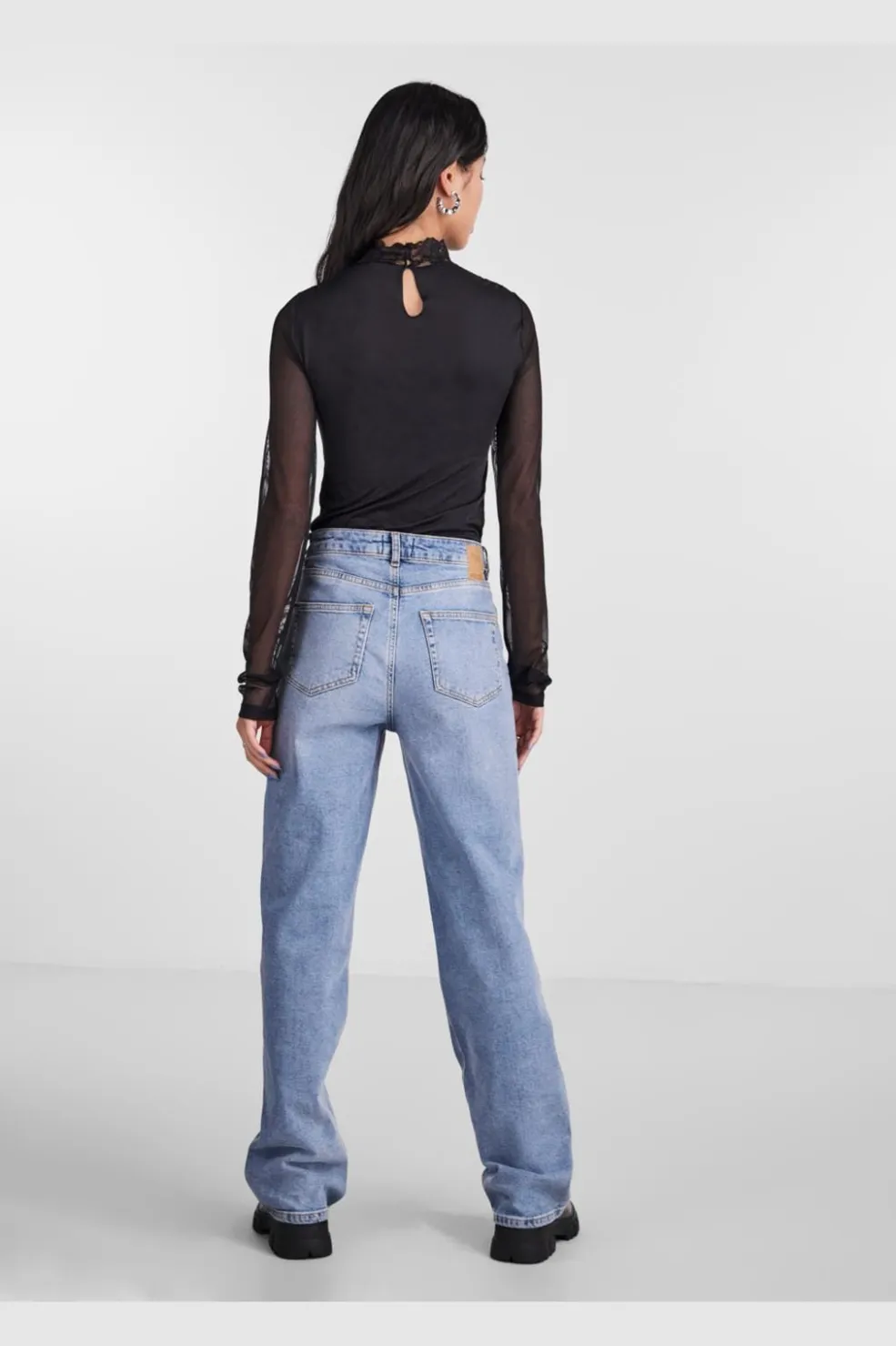 Pcsicca Ls High Neck Bodystocking*Pieces Online