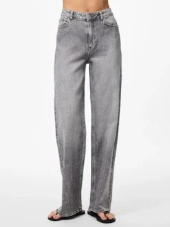 Pcsilke Wide Jeans Mg*Pieces Best