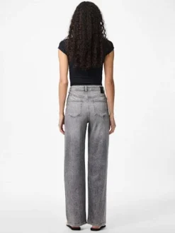 Pcsilke Wide Jeans Mg*Pieces Best