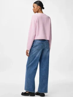 Pcsilly Ls O-Neck Knit Cardigan*Pieces Clearance