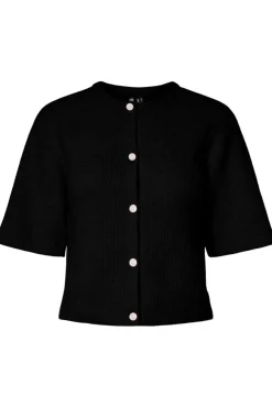 Pieces Pcsilly Ss O-Neck Knit Cardigan< Cardigans|Ammevenligt Tøj