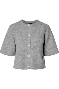 Pcsilly Ss O-Neck Knit Cardigan*Pieces Outlet