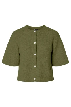 Pieces Pcsilly Ss O-Neck Knit Cardigan< Cardigans|Ammevenligt Tøj