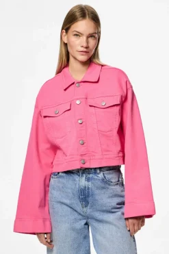 Pieces Pcsvala Denim Jacket< Overtøj & Jakker