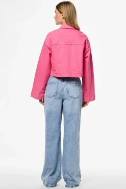 Pieces Pcsvala Denim Jacket< Overtøj & Jakker