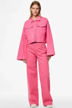 Pieces Pcsvala Denim Jacket< Overtøj & Jakker