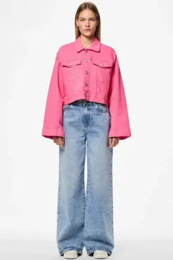 Pieces Pcsvala Denim Jacket< Overtøj & Jakker