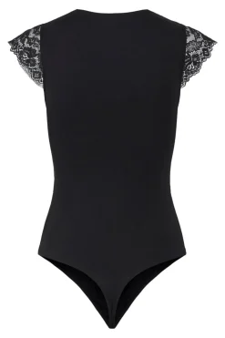 Pctatianna Ss Bodystocking*Pieces New