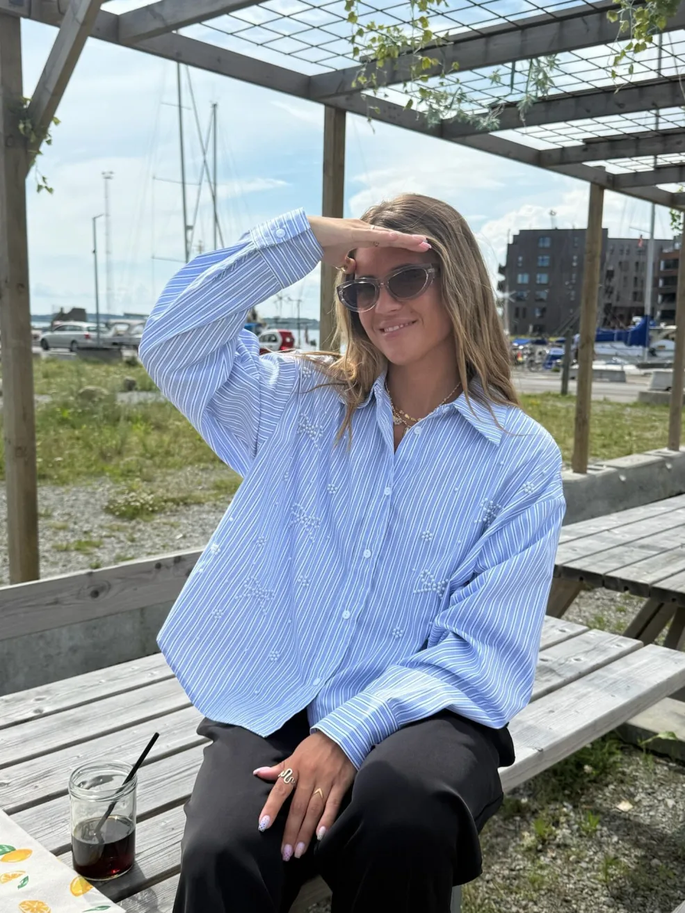 Pearl Bow Shirt 160786C*Dear Molly Discount