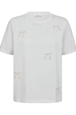 Pearl Bow Tee HL10027*Haute L'Amitié Best