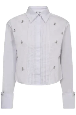 Pearl Crop Shirt HL10334*Haute L'Amitié Outlet