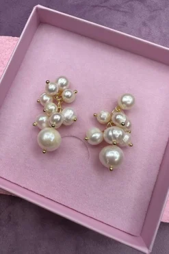 Pearl Drops Earring*Mellow Moon Clearance