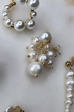 Pearl Drops Earring*Mellow Moon Clearance