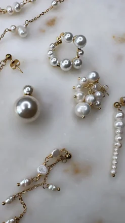 Pearl Drops Earring*Mellow Moon Clearance