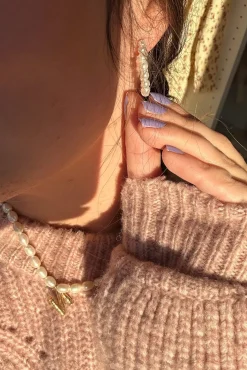 Pearl Ear Hoop*Mellow Moon Best