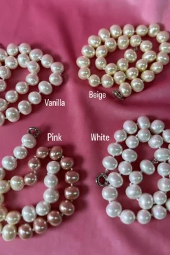 Mellow Moon Pearl Necklace N1612< Halskæder