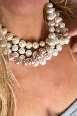 Pearl Necklace N1612*Mellow Moon Outlet