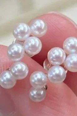 Mellow Moon On Stud< Øreringe