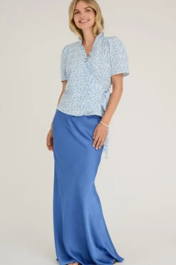 Peony Wrap Blouse*A-View Online