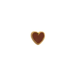 Petit Love Heart Mocha Enamel*Stine A Discount