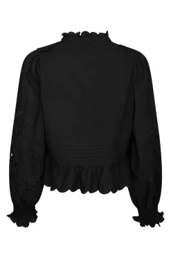 Neo Noir Petrine Embroidery Blouse 161136< Bluser & Skjorter|Ammevenligt Tøj