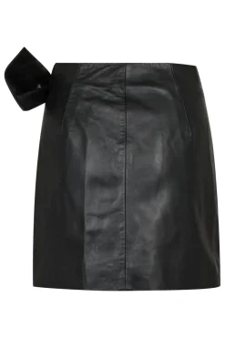 Phoebecc Leather Bow Skirt 34165*Co´Couture Discount