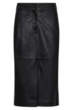 Co´Couture Phoebecc Leather Pencil Skirt 34166< Nederdele