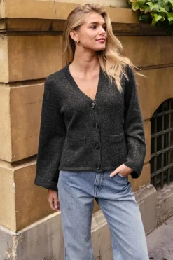 Pixie Knit Cardigan*Neo Noir Clearance