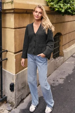 Pixie Knit Cardigan*Neo Noir Clearance