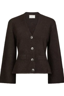 Neo Noir Pixie Knit Cardigan 163069< Cardigans|Ammevenligt Tøj