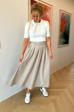 Valentin Studio Pleated Skirt< Nederdele