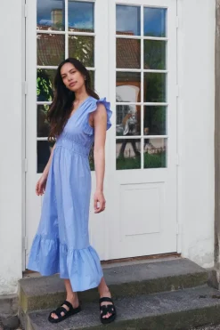 Pollana Poplin Dress 160661*Neo Noir Hot