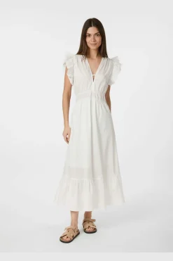 Neo Noir Pollana Poplin Dress 160661< Kjoler