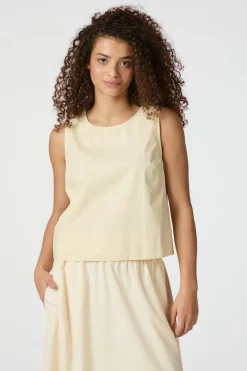 Polly C Poplin Top*Neo Noir Discount