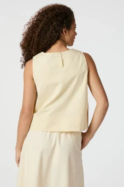 Polly C Poplin Top*Neo Noir Discount