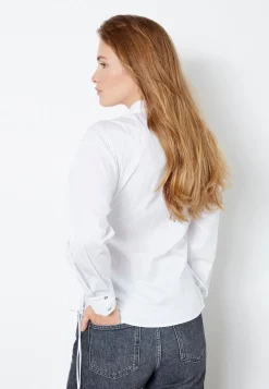 Poppycc Eyelet Tie Shirt 35180*Co´Couture Online