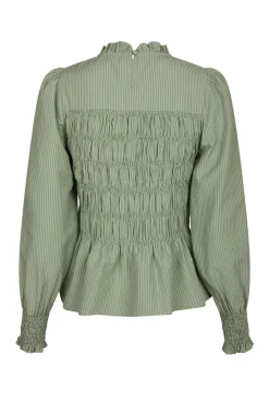 Possa Stripe Blouse 167260*Neo Noir Online