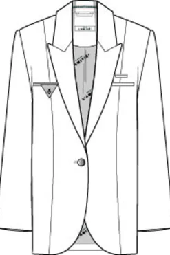 Premiere Single Blazer HL10002*Haute L'Amitié Clearance