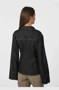 Rabia Denim Shirt 166018*Neo Noir Sale