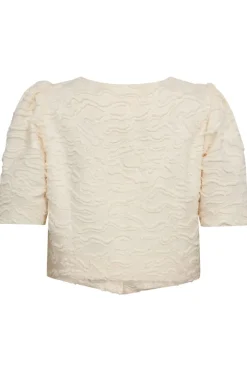 Rachelcc Crop Tie Ss Shirt 35801*Co´Couture Best